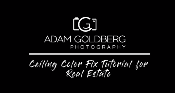 Photoshop Tutorial - Fixing Ceiling Color Cast for Real Estate